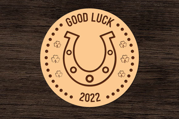 Download Lucky Coins Laser Cut Files SVG - Cut files Collection