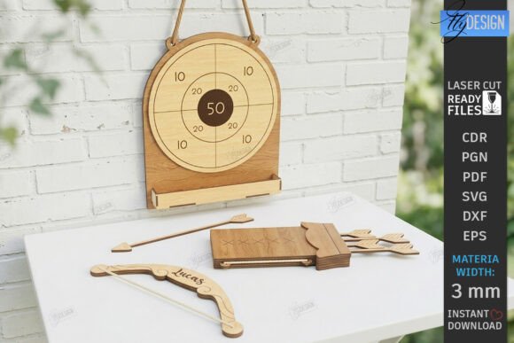 Download Wooden Toy Slingshot Target Laser Cut - Wooden toy Collection