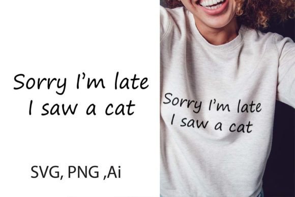 Download Cat Funny T-shirt Design (Ai, SVG, PNG) - Premium Resources