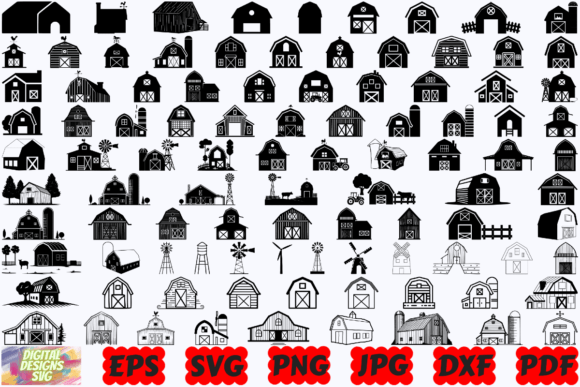 Download Barn SVG | Farm Barn SVG | Farmhouse SVG - Farmhouse svg Collection
