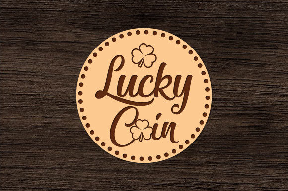 Download Lucky Coins Laser Cut Files SVG - Cut files Collection