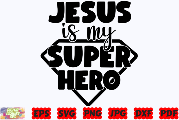 Download Jesus is My Super Hero SVG | Religious - Super hero svg Collection