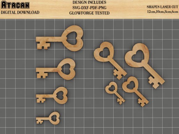 Download Key Shapes Svg Dxf Cdr Cut Files - Cut files Collection