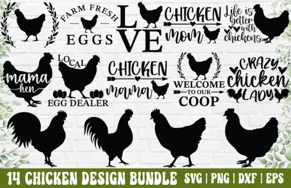 Download Chicken SVG/PNG Bundle - Farmhouse SVG - Farmhouse svg Collection